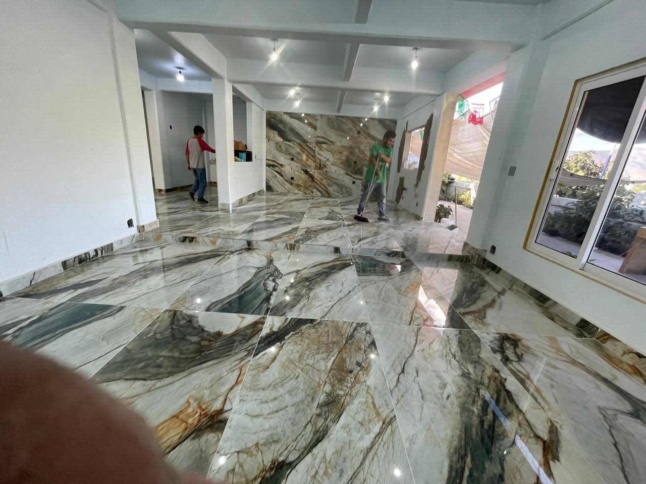 Proyecto de instalación de loseta realizado por Instalaciones Donaldo